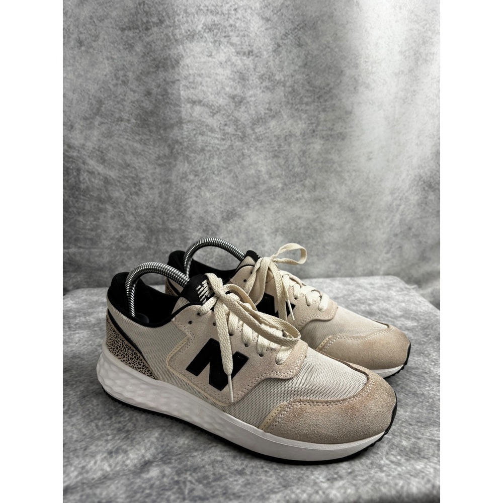 New Balance Women's X-70 Cheetah Print Turtle Dove Athletic Tennis Shoes Sz 7.5 - Picture 3 of 9